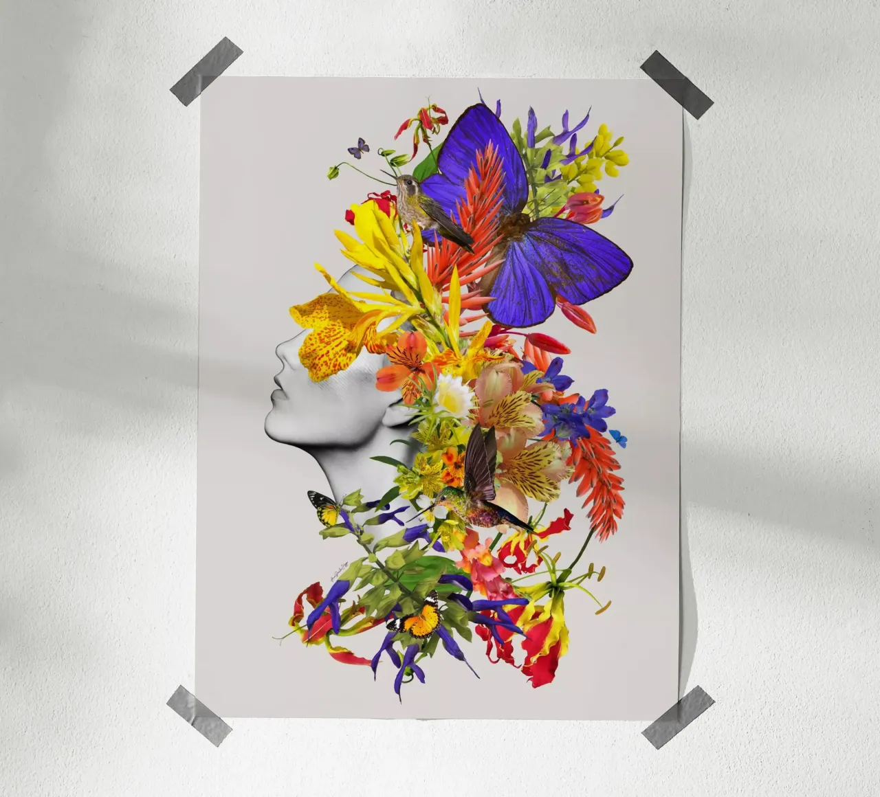 My body is your wonderland poster by Ana Paula Hoppe