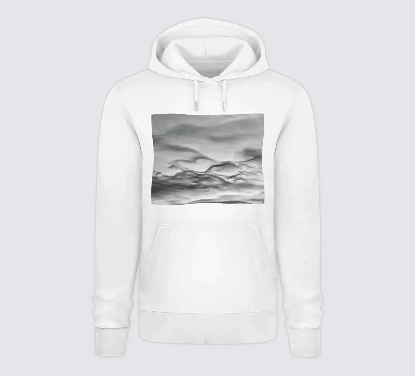 Wolkenpatroon hoodie van Fjöllart