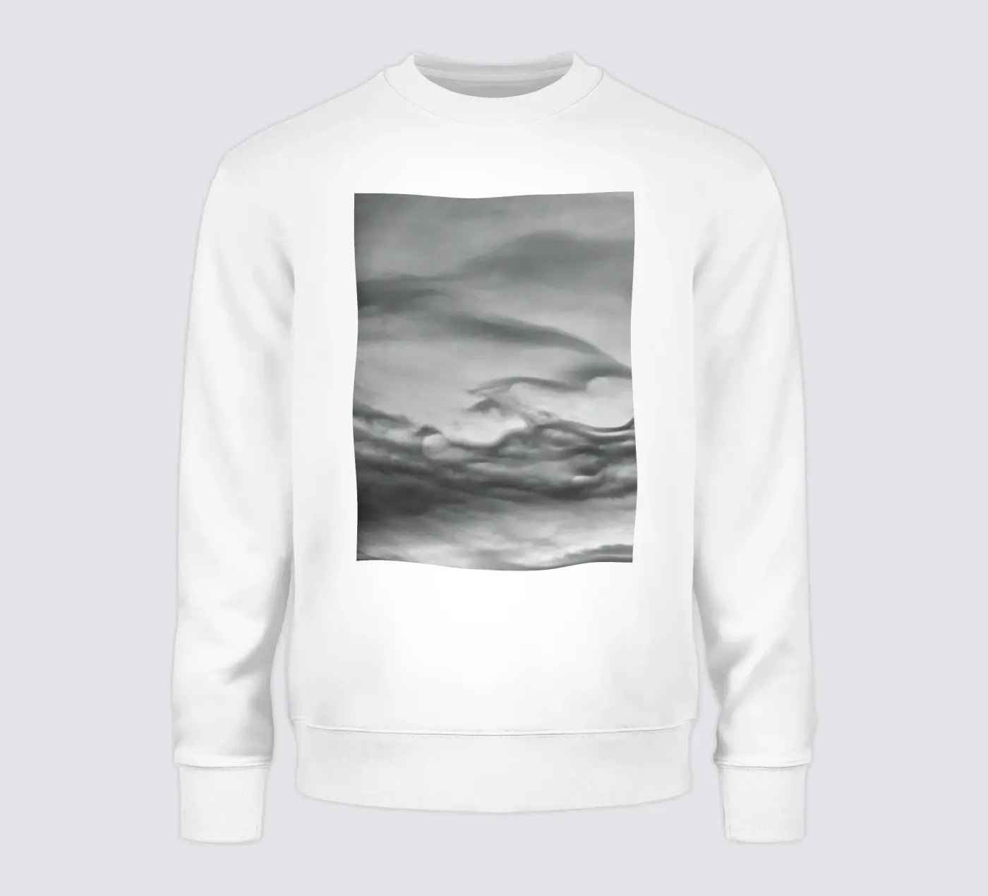 Motif de nuages sweat de Fjöllart