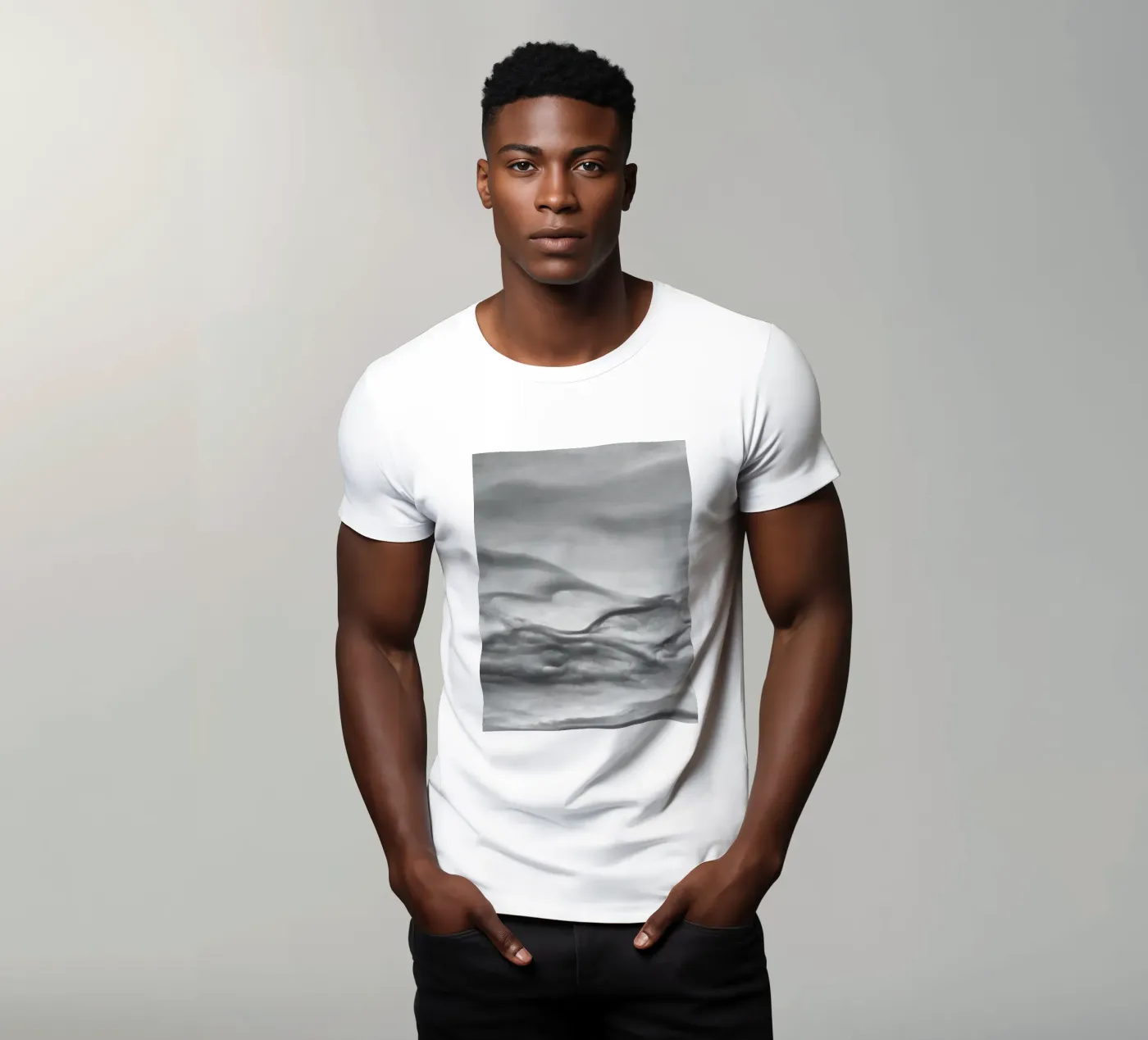 Modello a nuvola t-shirt da Fjöllart