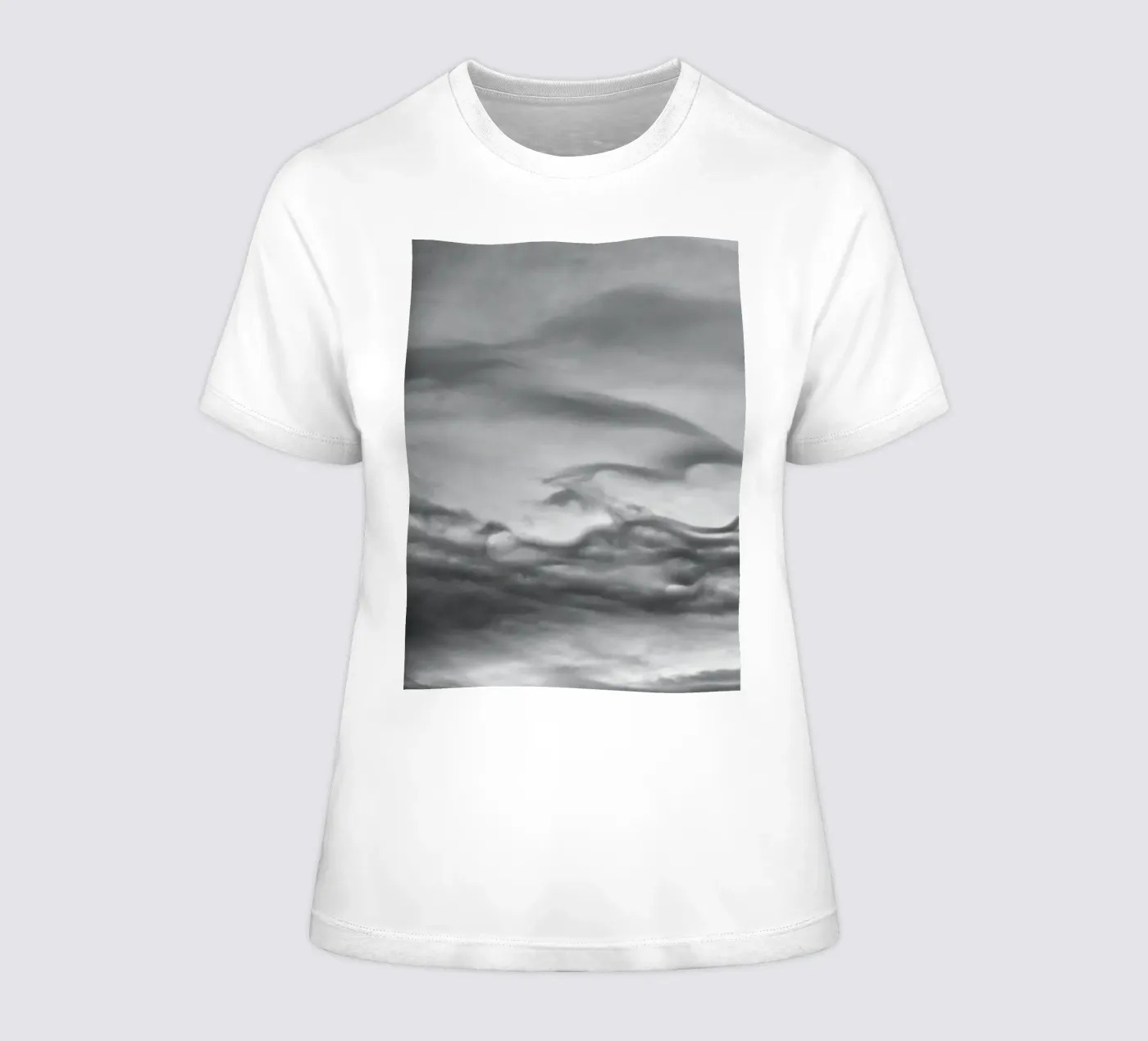Modello a nuvola t-shirt da donna da Fjöllart