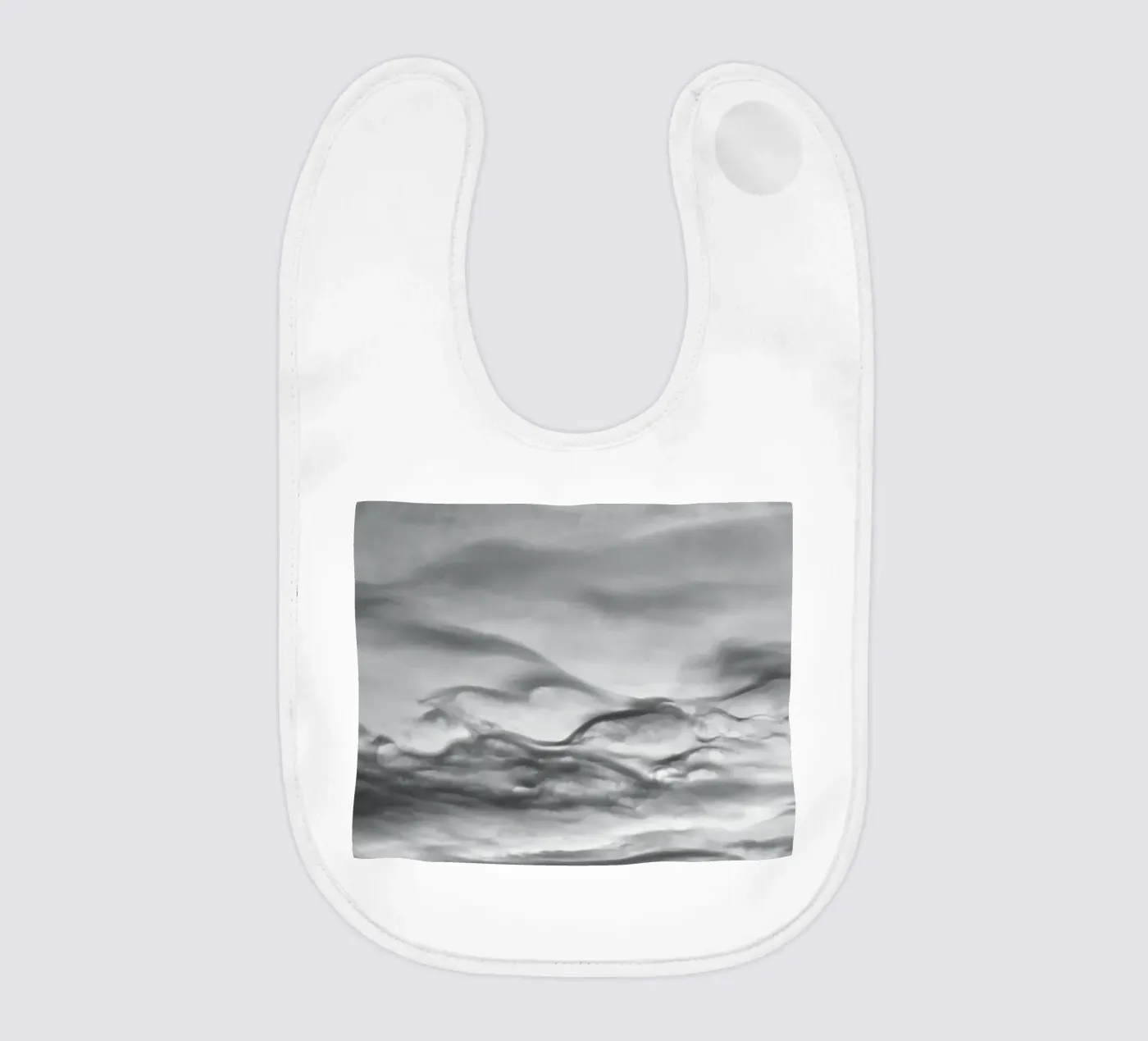 Motif de nuages bavoir de Fjöllart