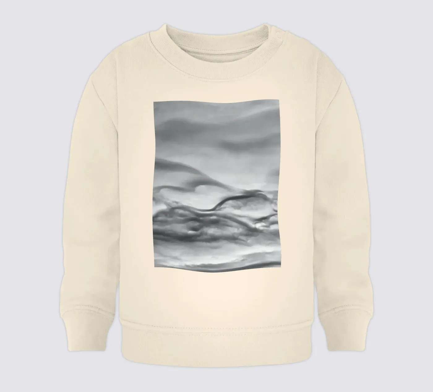 Motif de nuages sweat pour bébé de Fjöllart