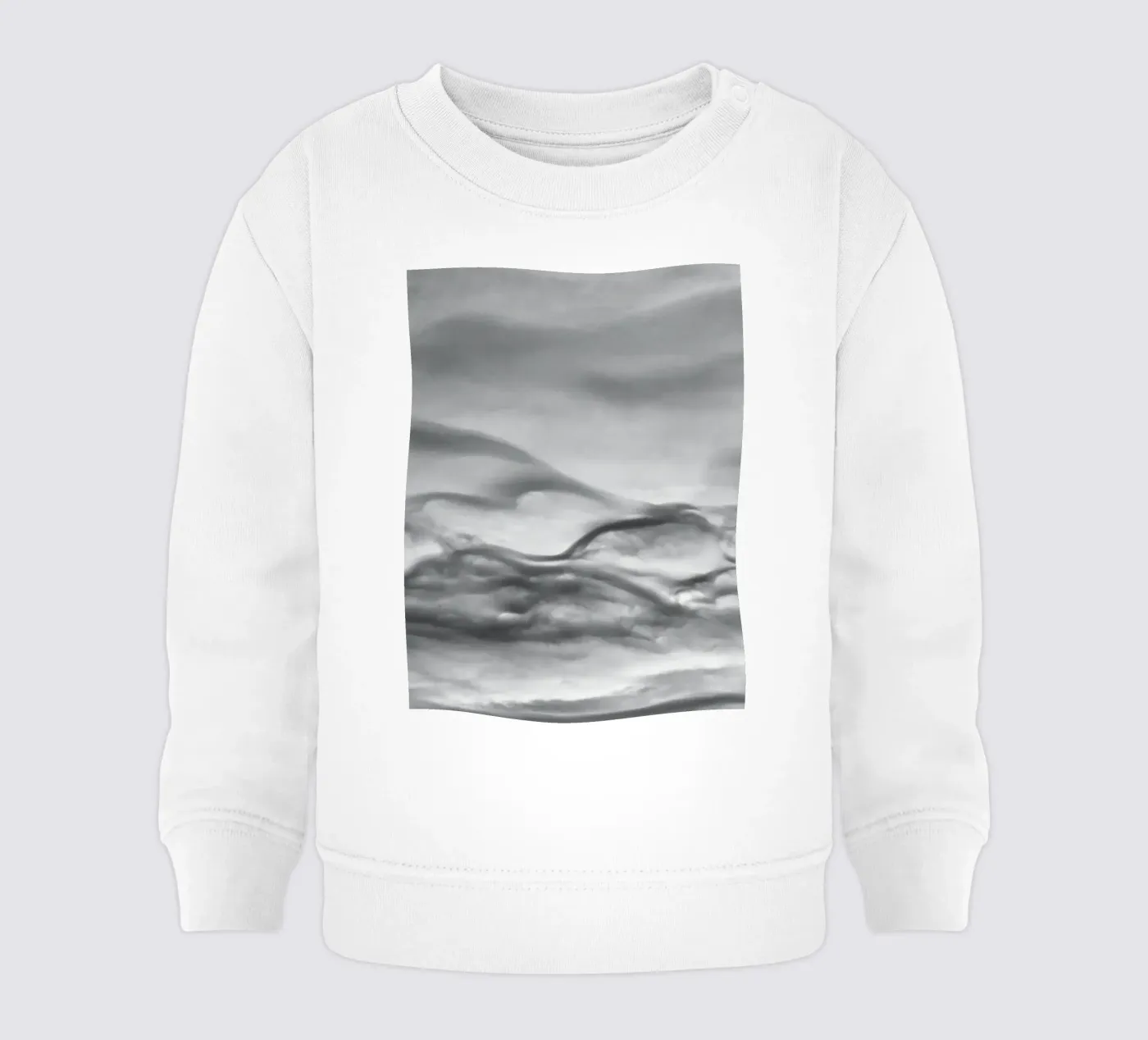 Motif de nuages sweat pour bébé de Fjöllart