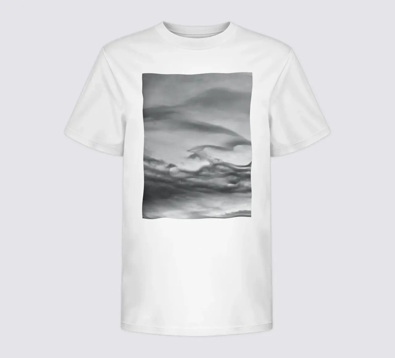 Wolkenmuster Kinder T-Shirt von Fjöllart
