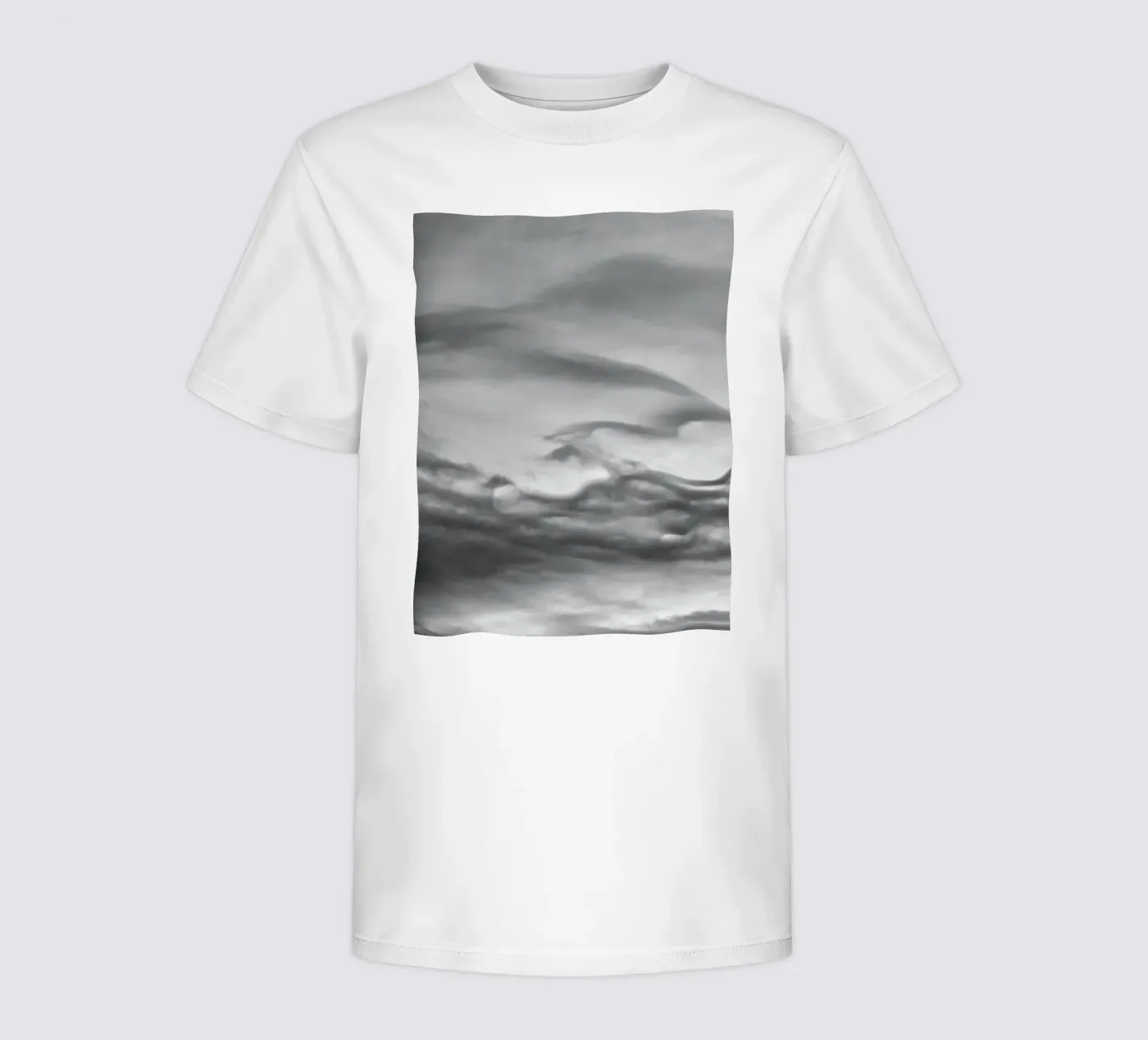 Cloud pattern t-shirt bambini da Fjöllart