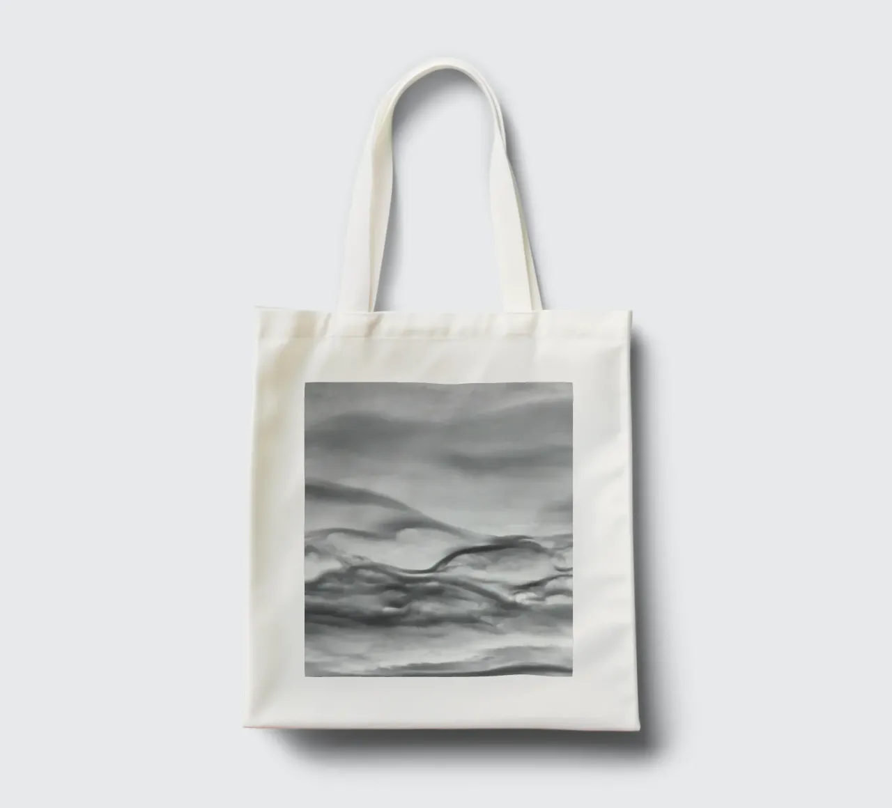 Cloud pattern tote bag by Fjöllart
