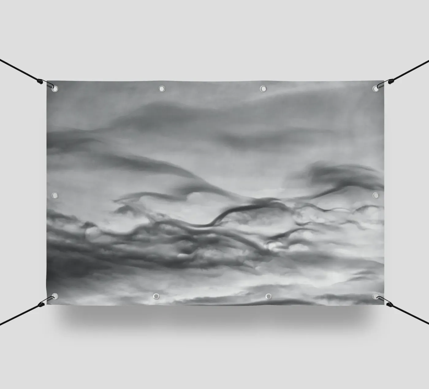 Motif de nuages bâche pvc de Fjöllart