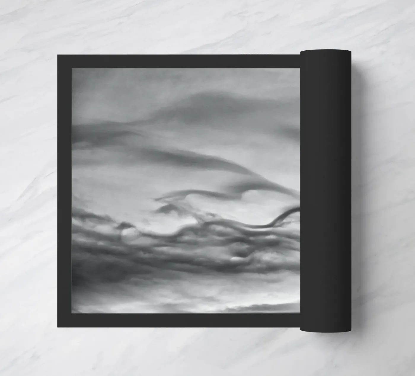 Wolkenmuster Fußmatte von Fjöllart