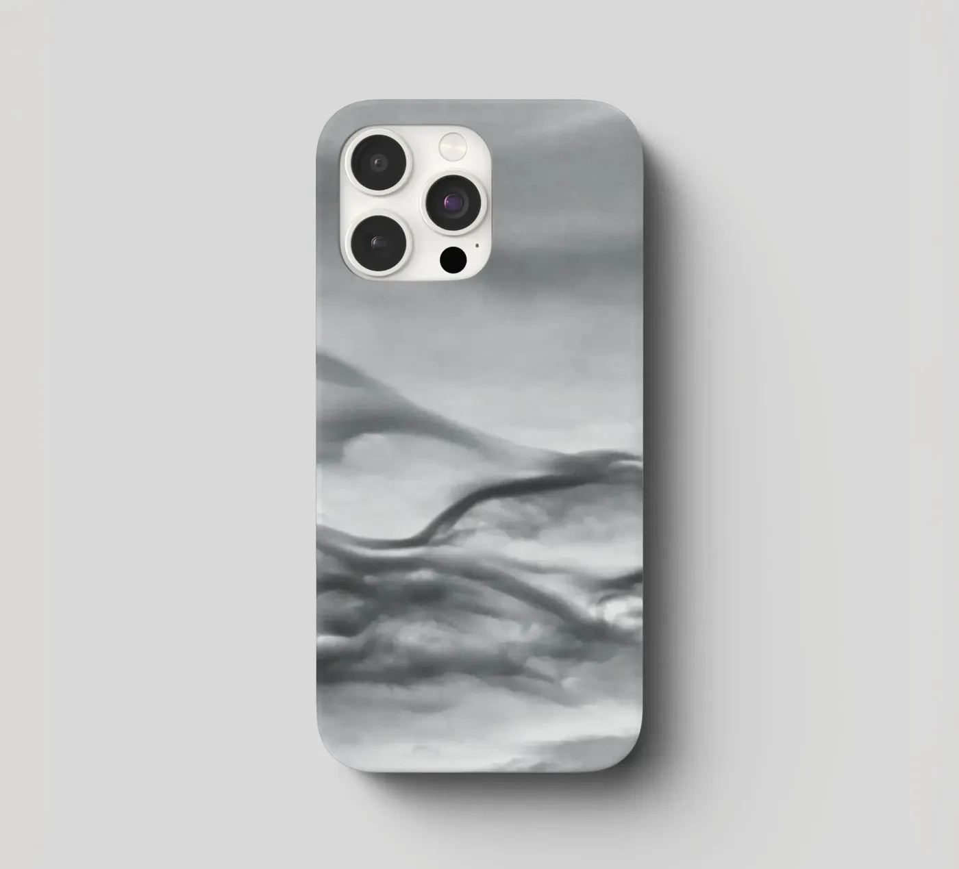 Wolkenpatroon iphone hoesje van Fjöllart