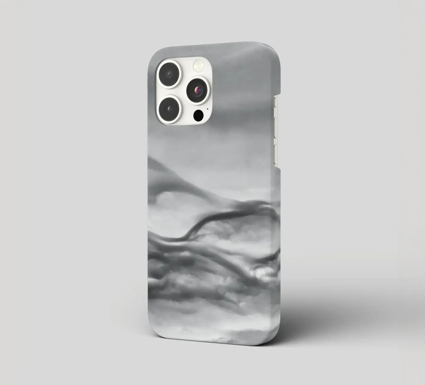 Wolkenpatroon iphone hoesje van Fjöllart