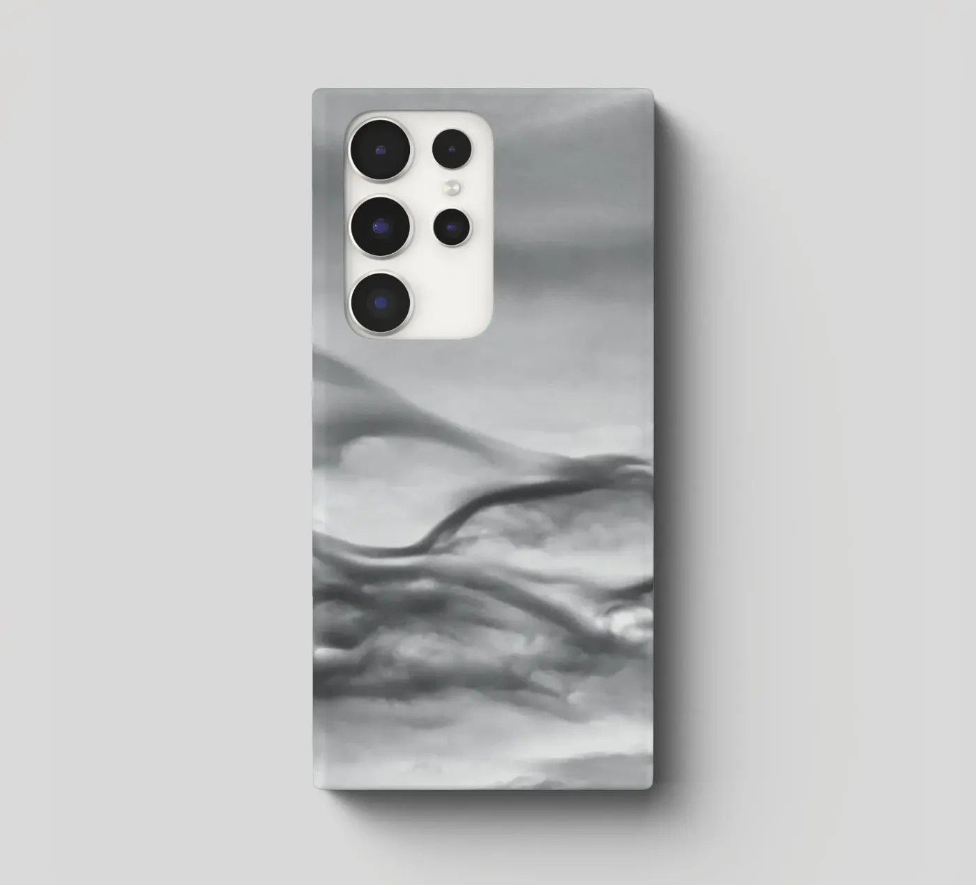 Wolkenmuster Samsung Hülle von Fjöllart