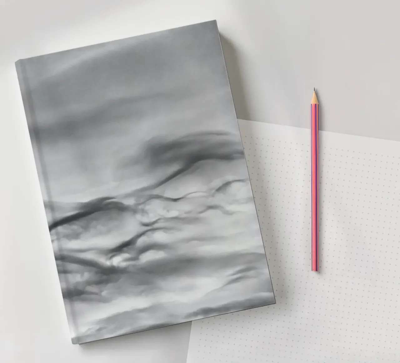 Cloud pattern notebook by Fjöllart