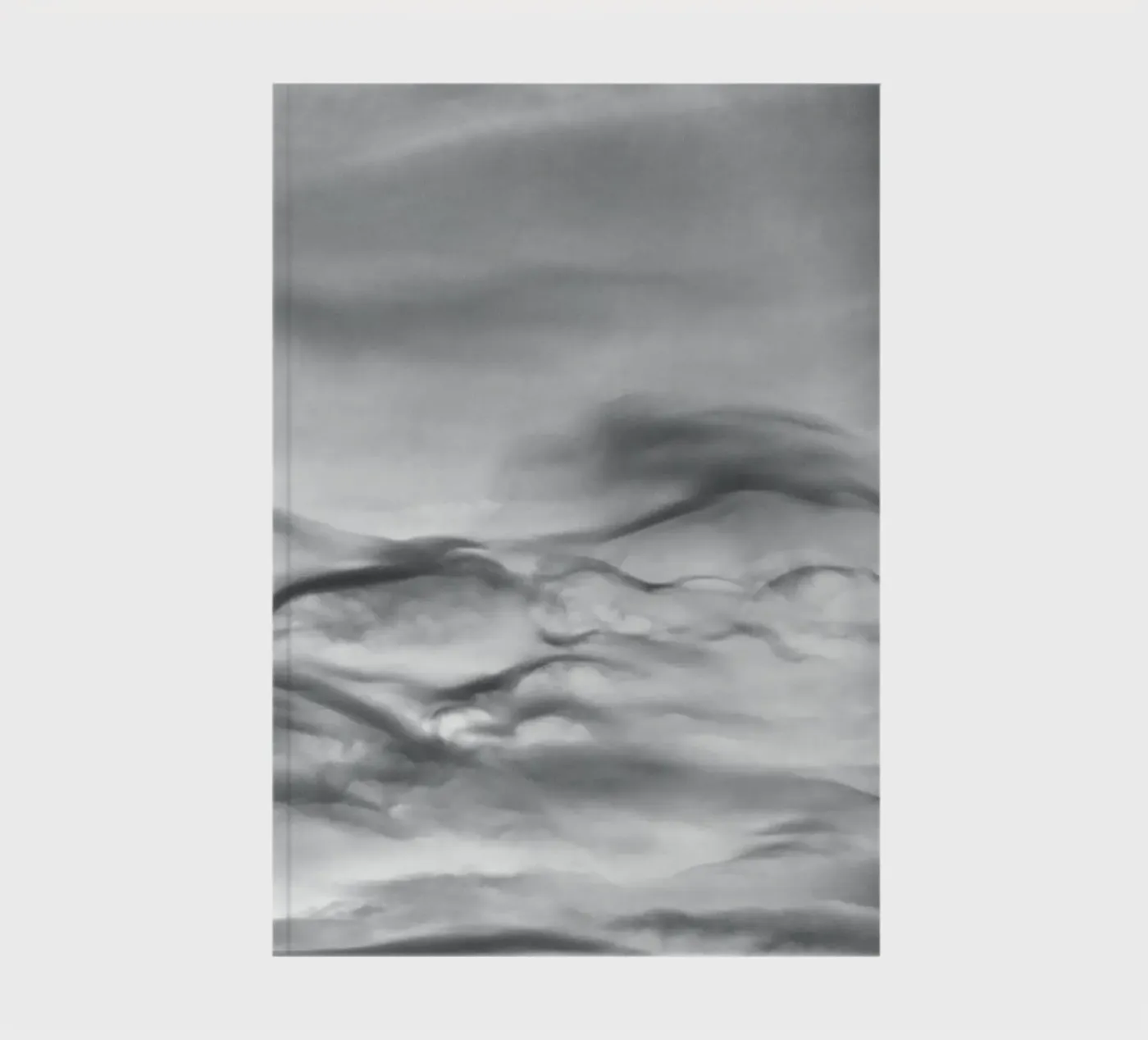Wolkenmuster Notizbuch von Fjöllart