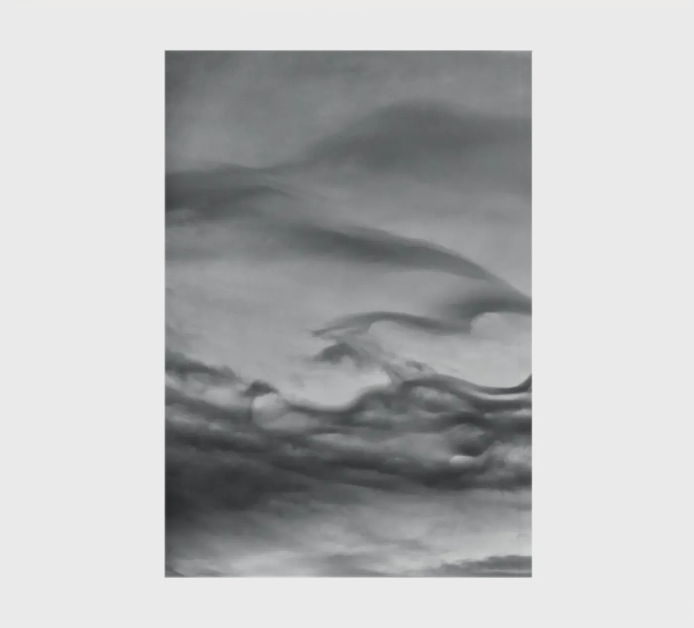 Wolkenmuster Notizbuch von Fjöllart