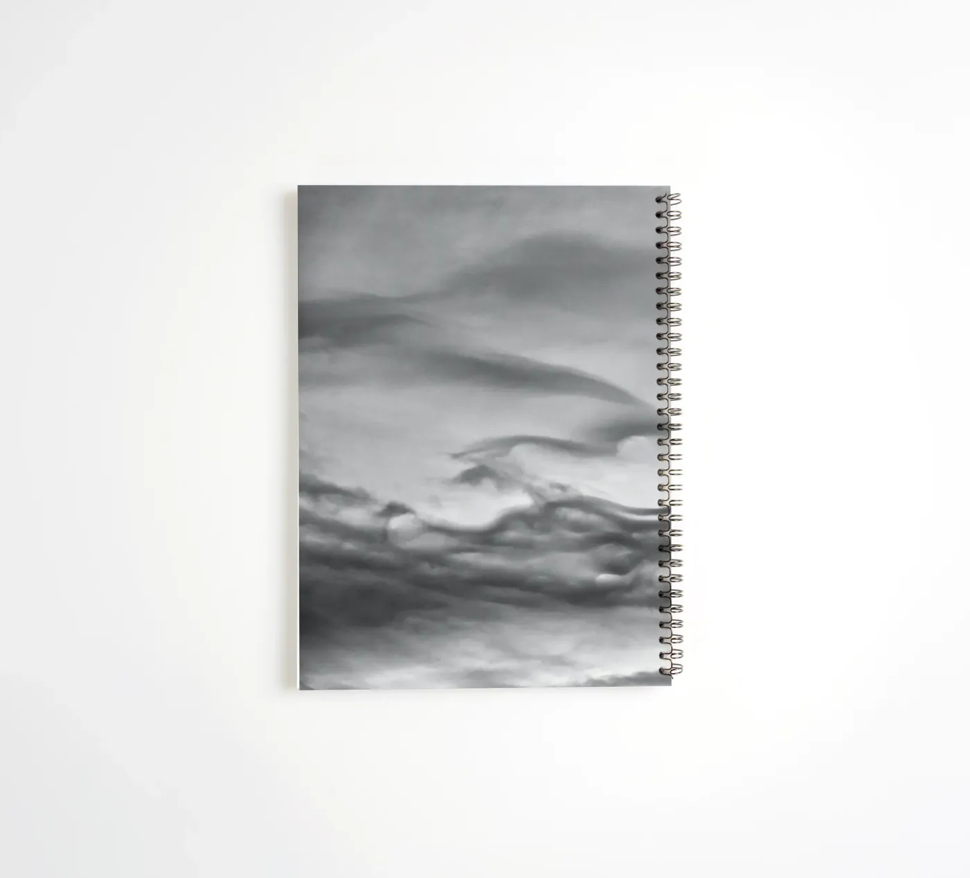 Cloud pattern spiral notebook by Fjöllart