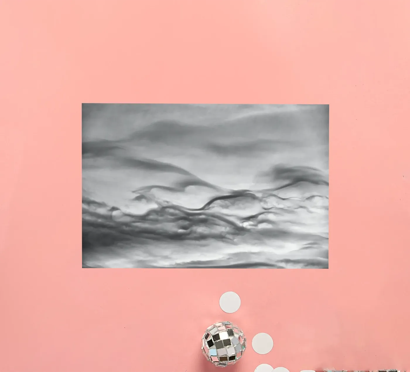 Wolkenmuster Sticker von Fjöllart