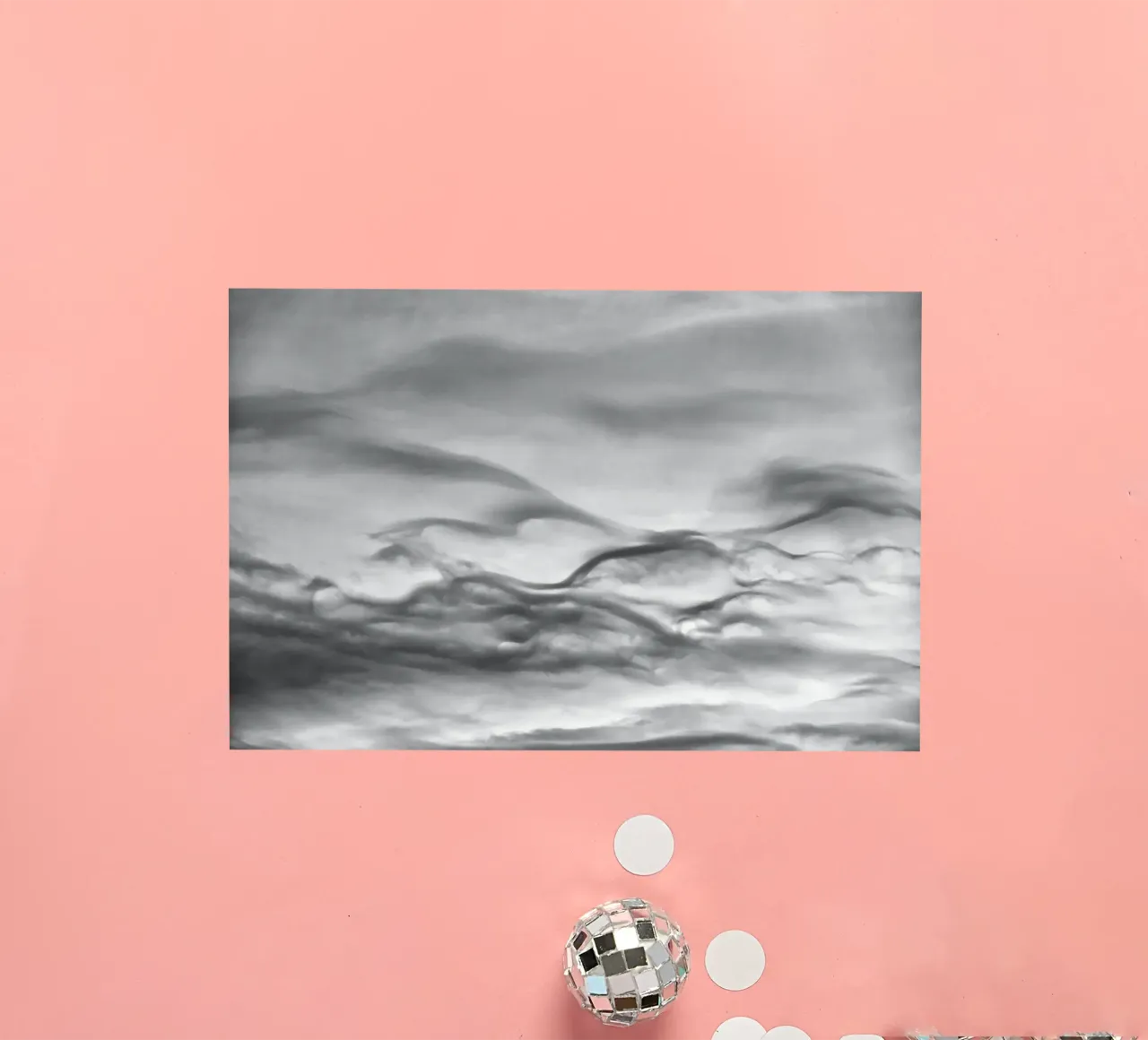 Cloud pattern sticker by Fjöllart