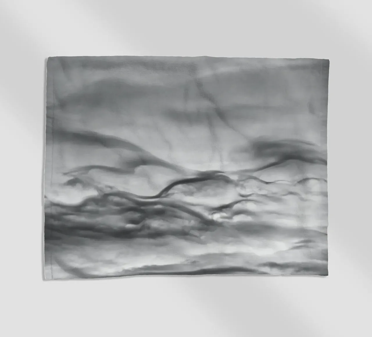 Cloud pattern beach towel by Fjöllart