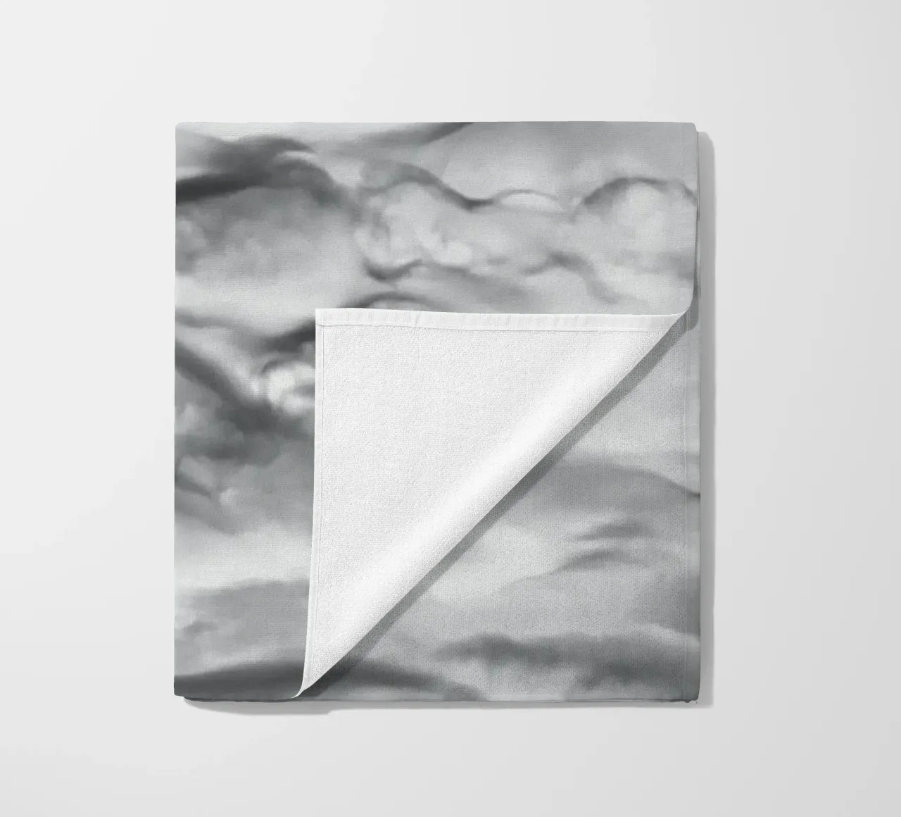 Cloud pattern beach towel by Fjöllart