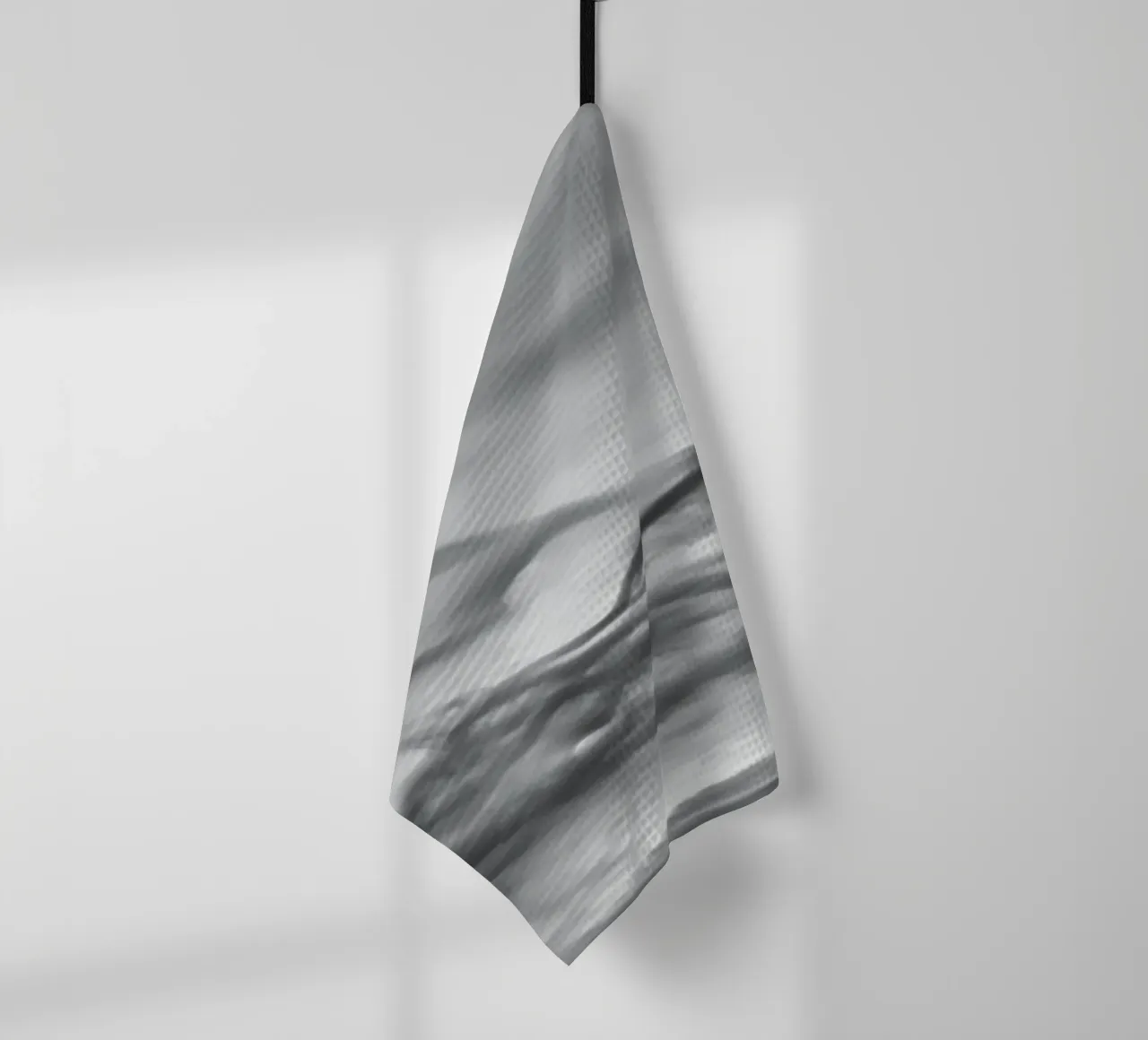 Cloud pattern tea towel by Fjöllart