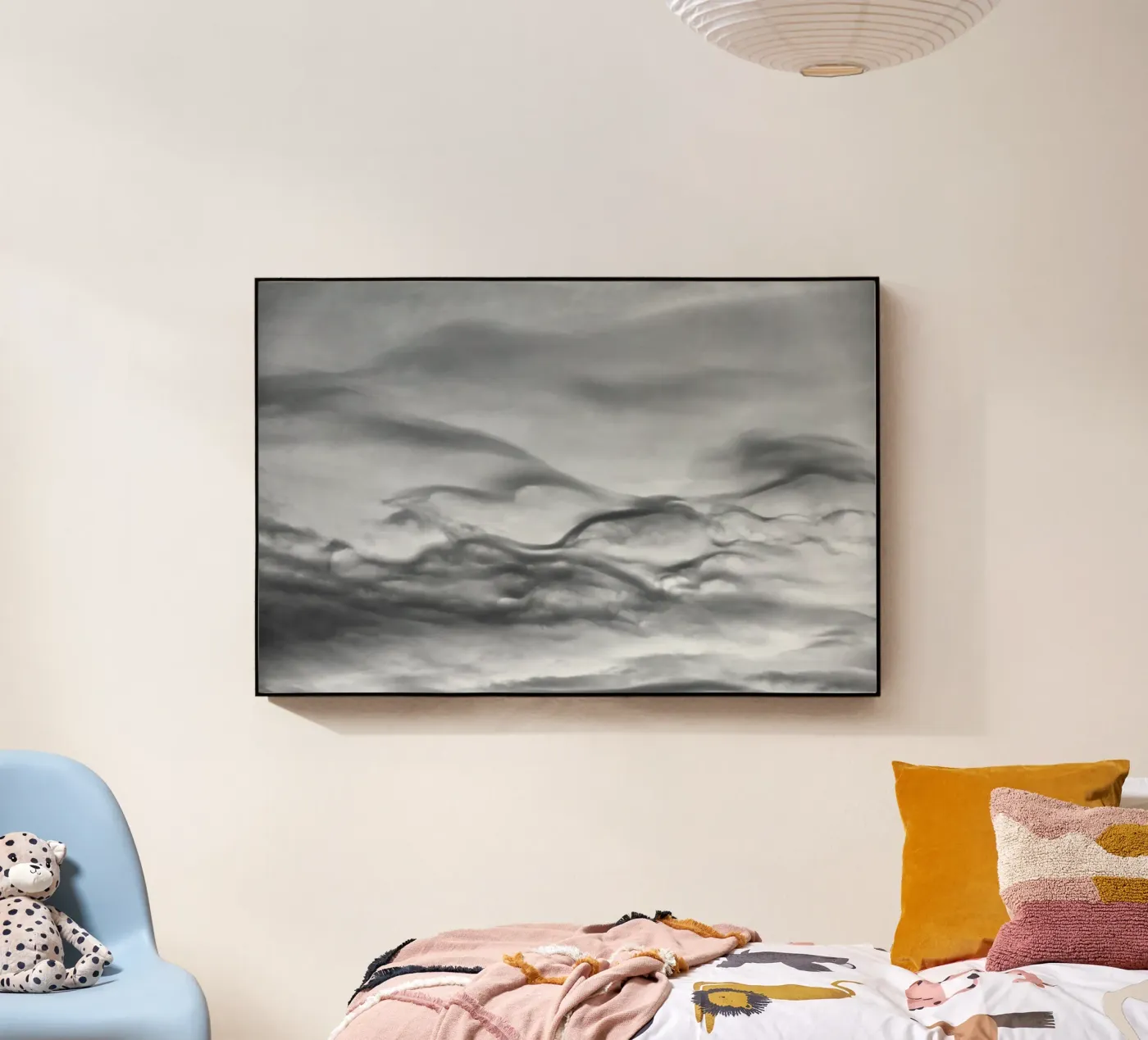 Cloud pattern acryl van Fjöllart