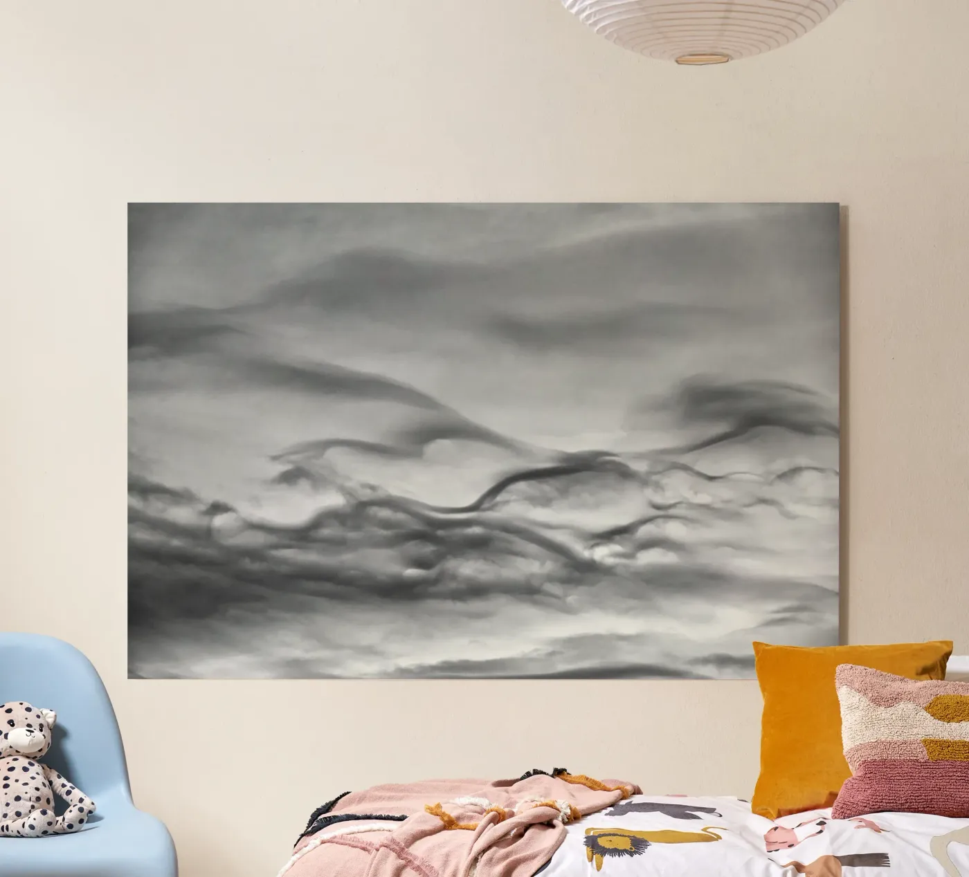 Cloud pattern plexiglass da Fjöllart