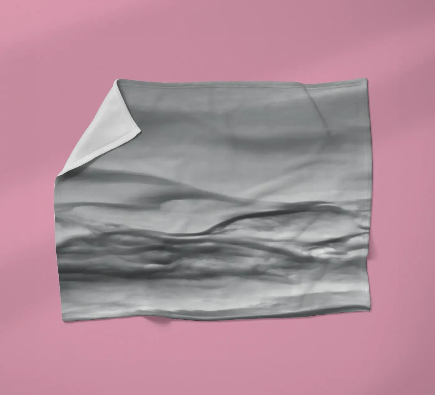 Motif de nuages plaid polaire de Fjöllart