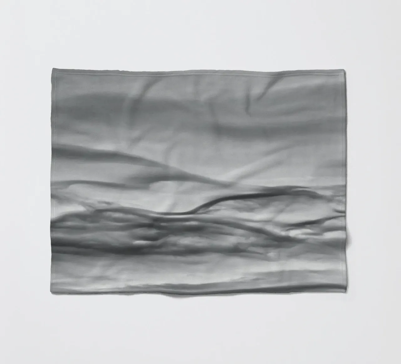 Cloud pattern fleece blanket by Fjöllart