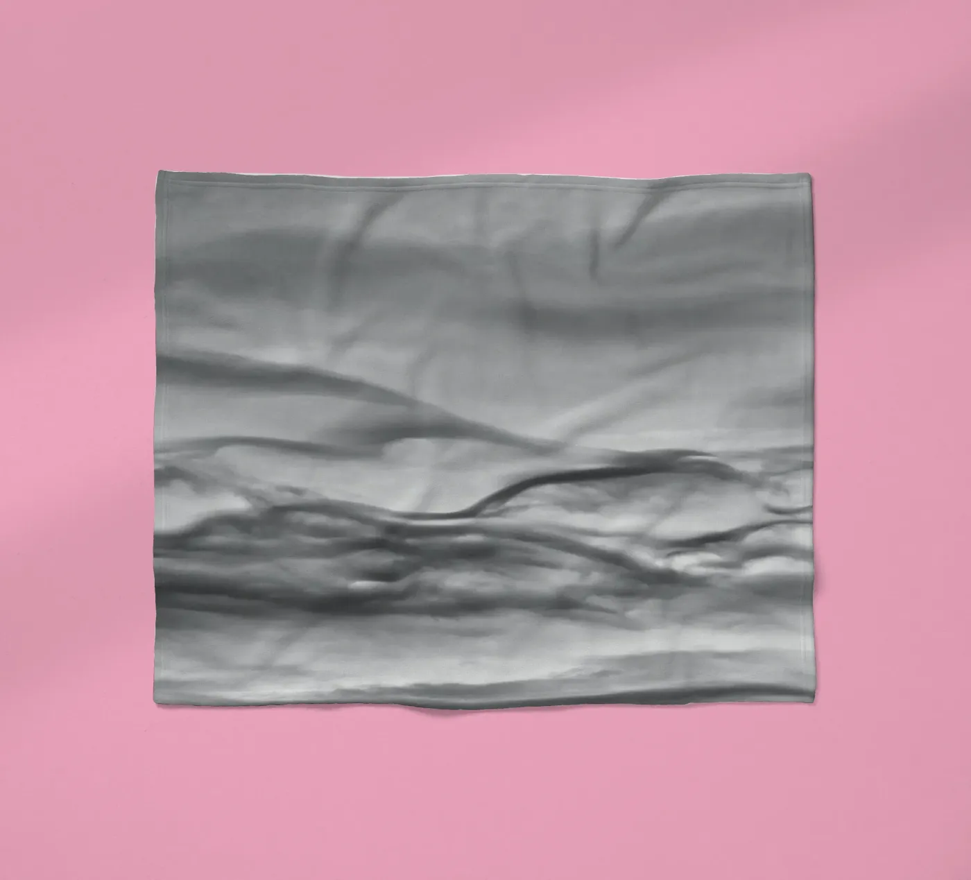 Motif de nuages plaid polaire de Fjöllart