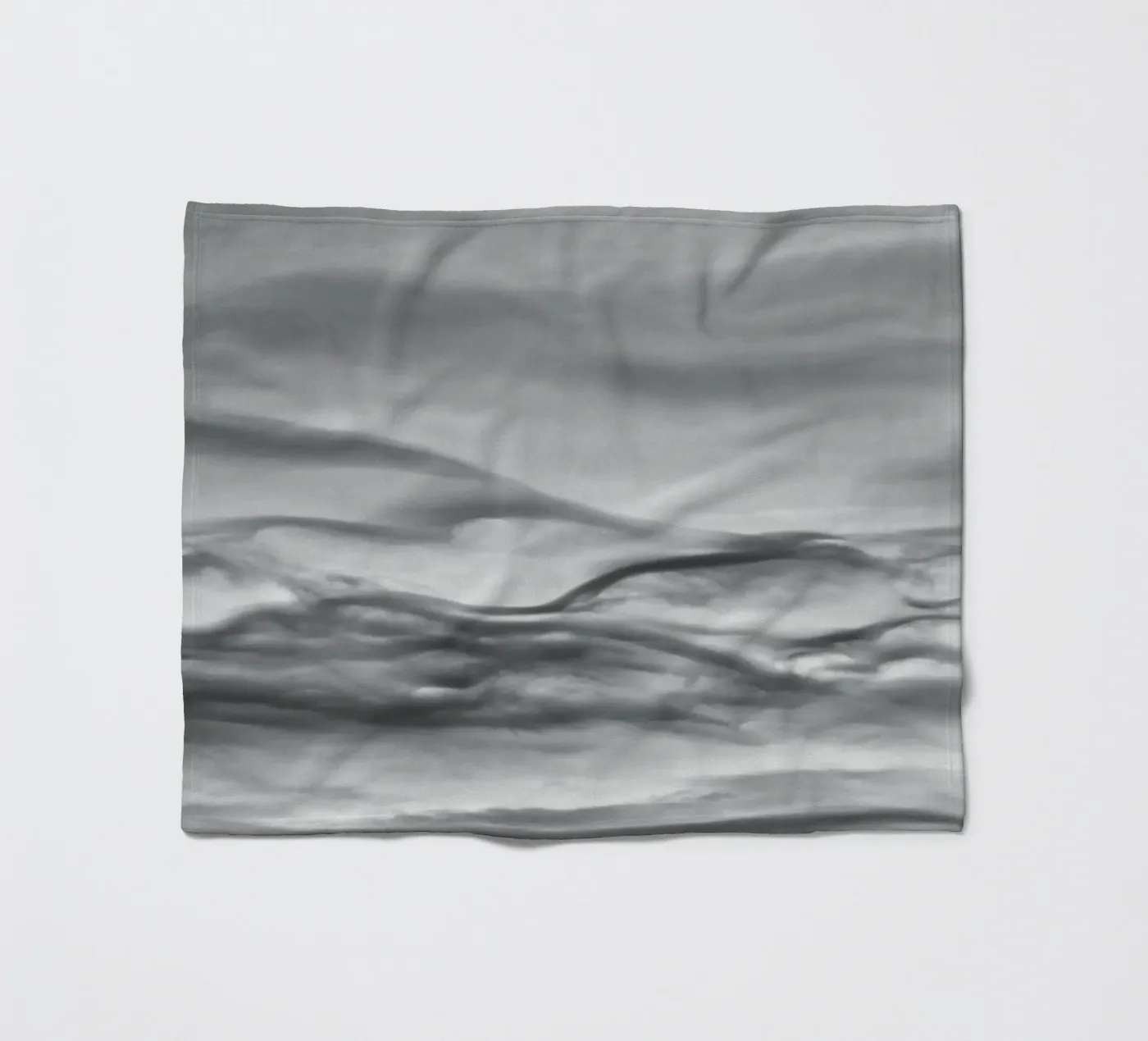 Motif de nuages plaid polaire de Fjöllart