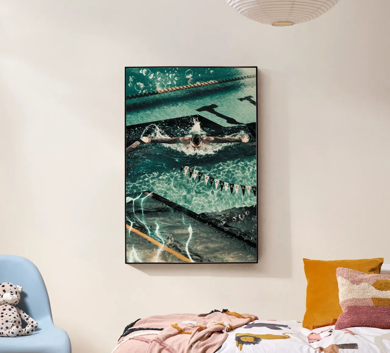 Flow State - Swimming plexiglass da athlete.art