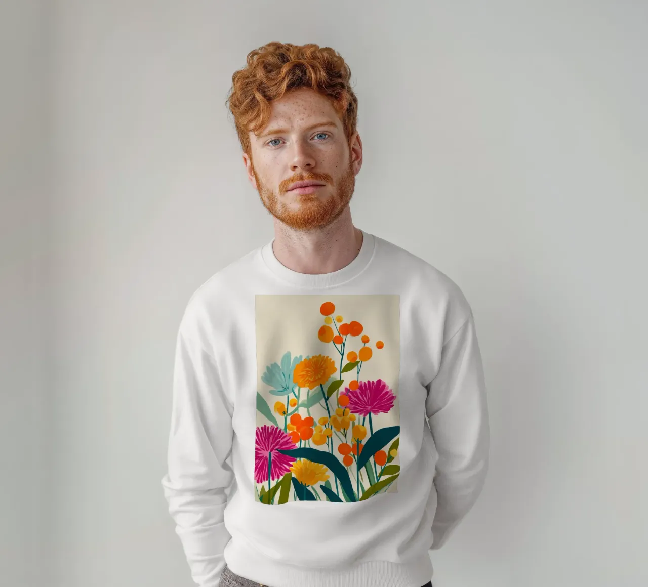 Joy in Bloom sweatshirt by Amelie Rose
