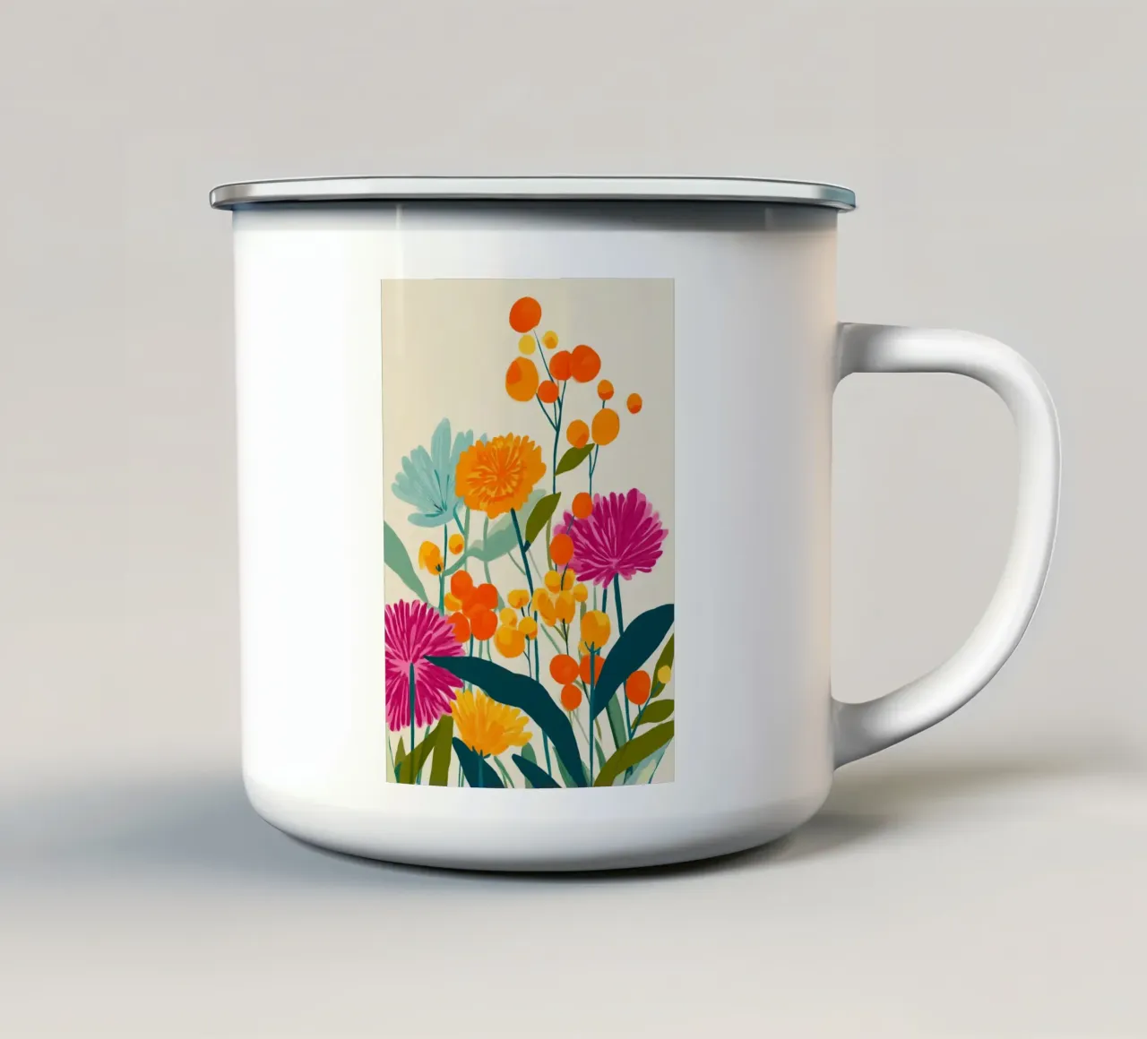 Joy in Bloom tazza in smalto da Amelie Rose