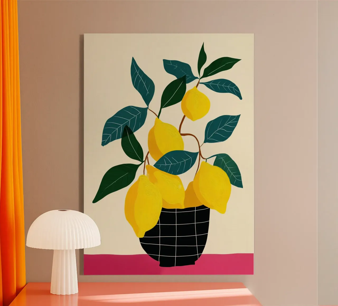 Lemon Light plexiglass da Amelie Rose