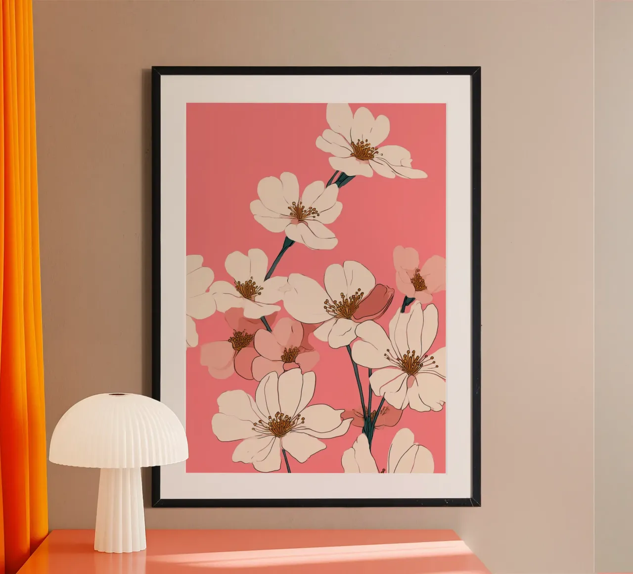 Blush Bloom poster da Amelie Rose