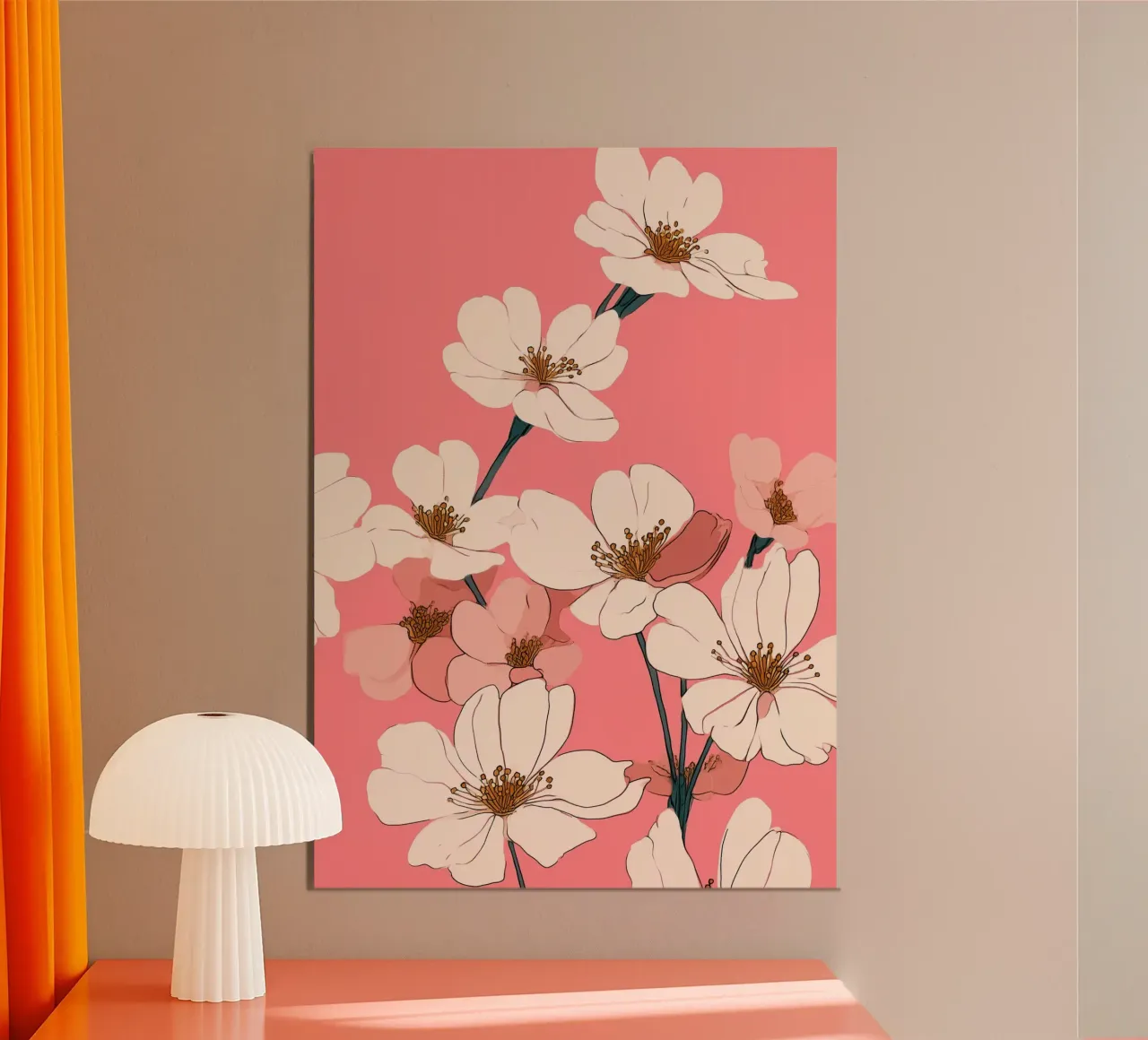 Blush Bloom poster da Amelie Rose