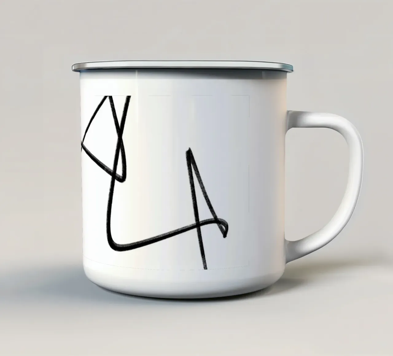 Casual tazza in smalto da Studio B