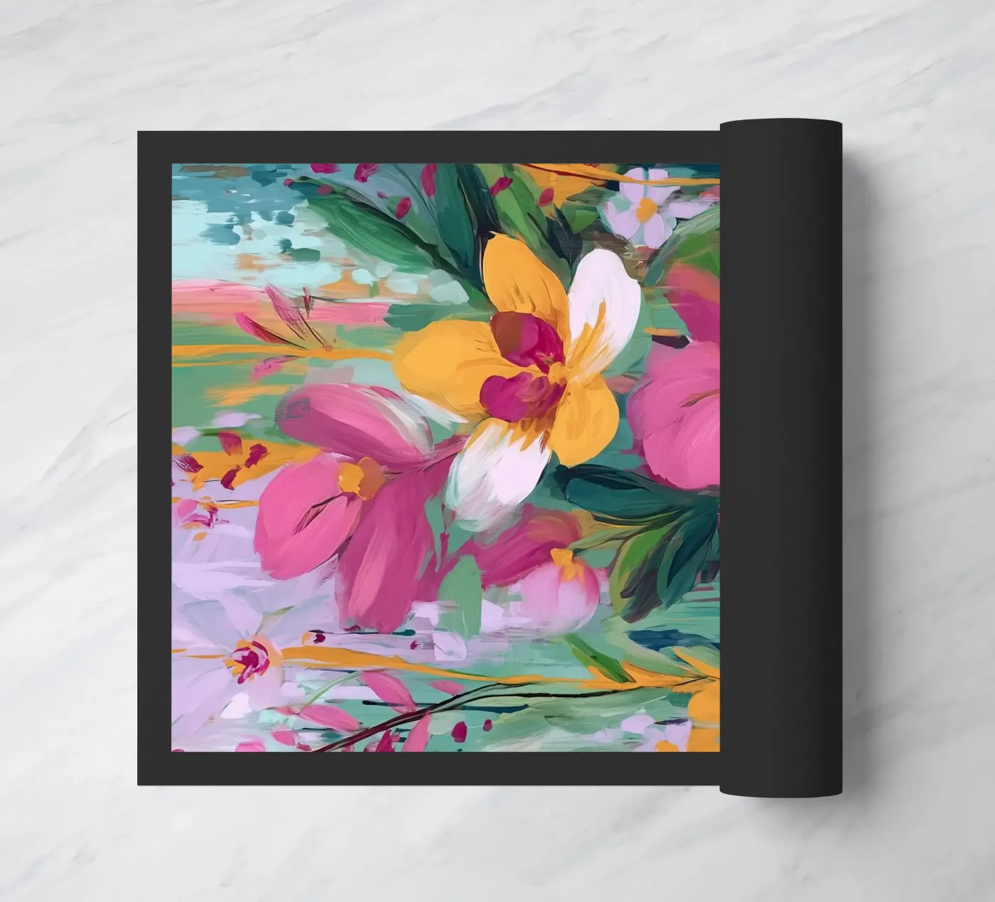 Wild Bloom doormat by Amelie Rose