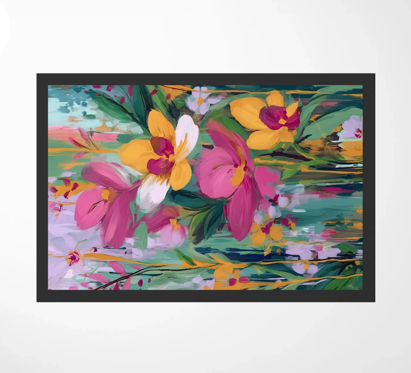 Wild Bloom doormat by Amelie Rose