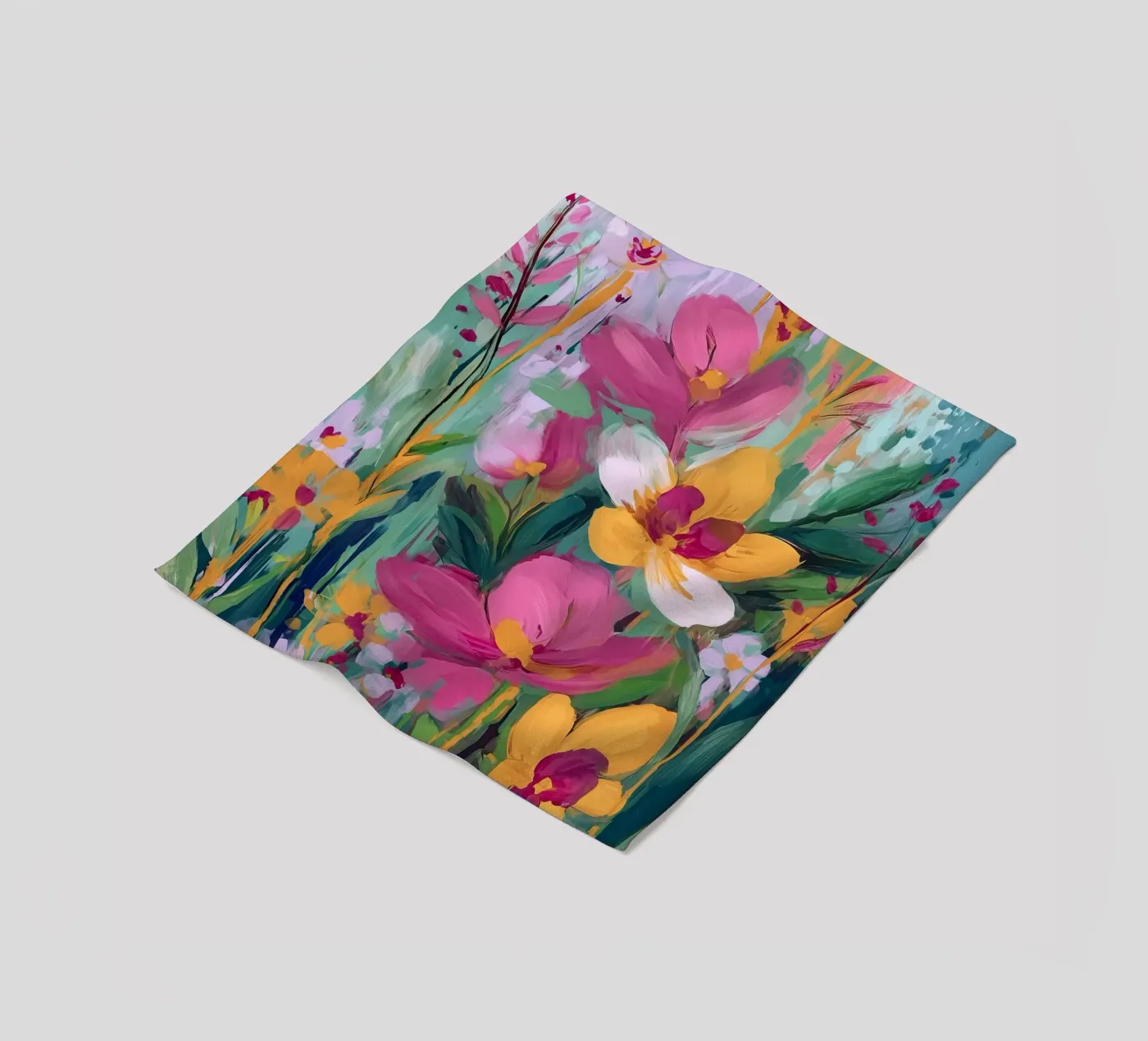 Wild Bloom Fleecedecke von Amelie Rose