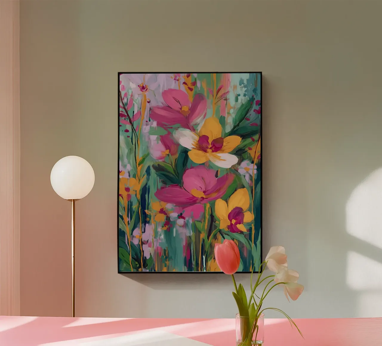 Wild Bloom plexiglass da Amelie Rose