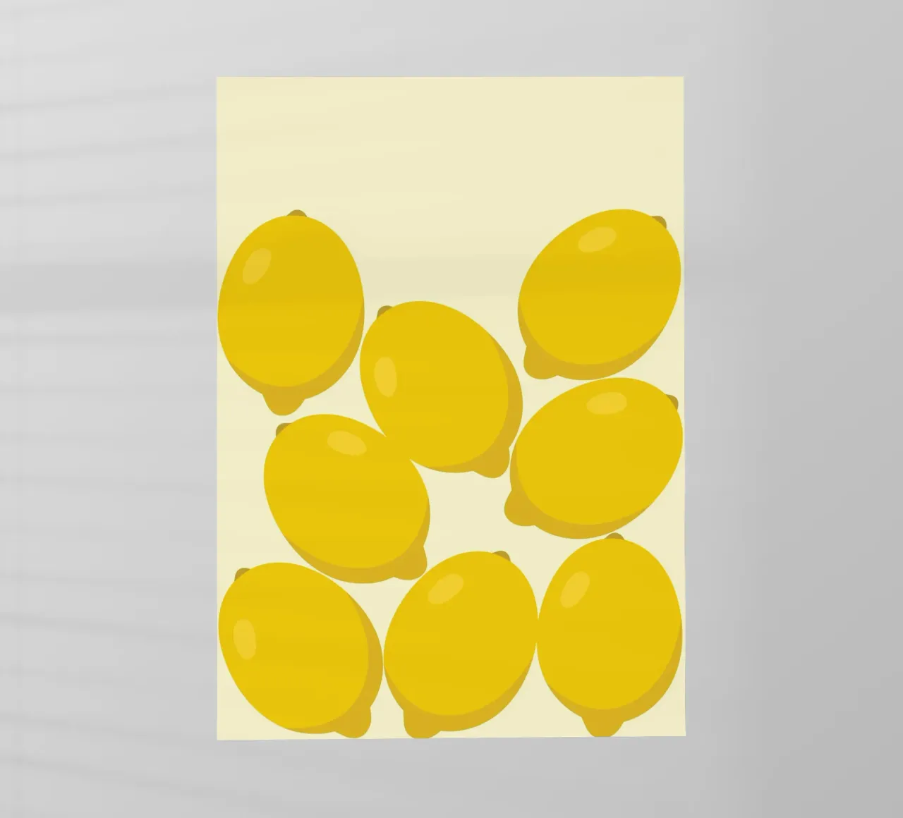 Lemon Stack Fresh backlit folie van Studio Fun Boy