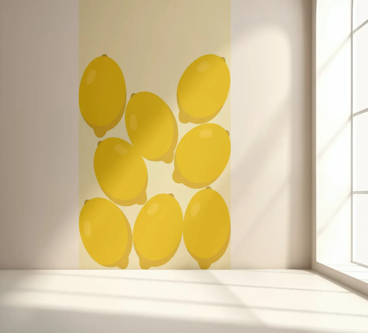 Lemon Stack Fresh fotobehang van Studio Fun Boy