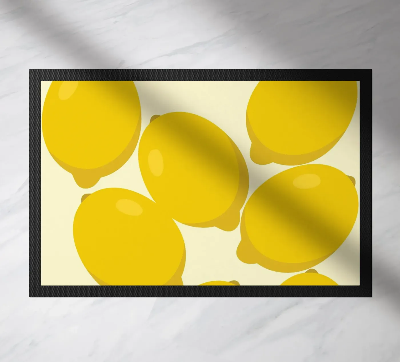 Zitronenstapel Frisch Fußmatte von Studio Fun Boy