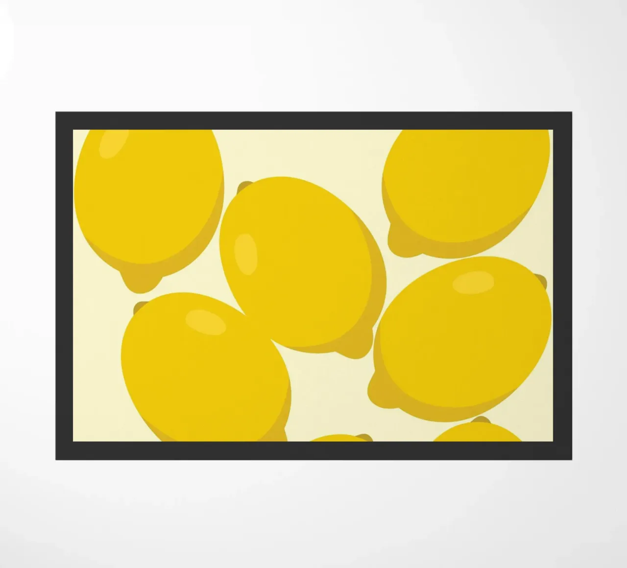 Lemon Stack Fresh deurmat van Studio Fun Boy