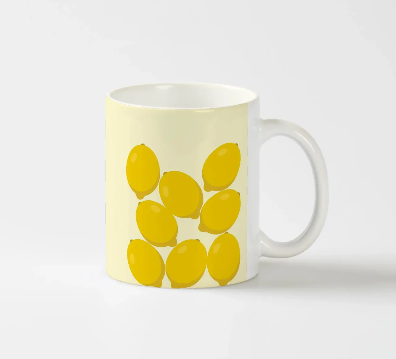 Lemon Stack Fresh ceramic mug by Studio Fun Boy