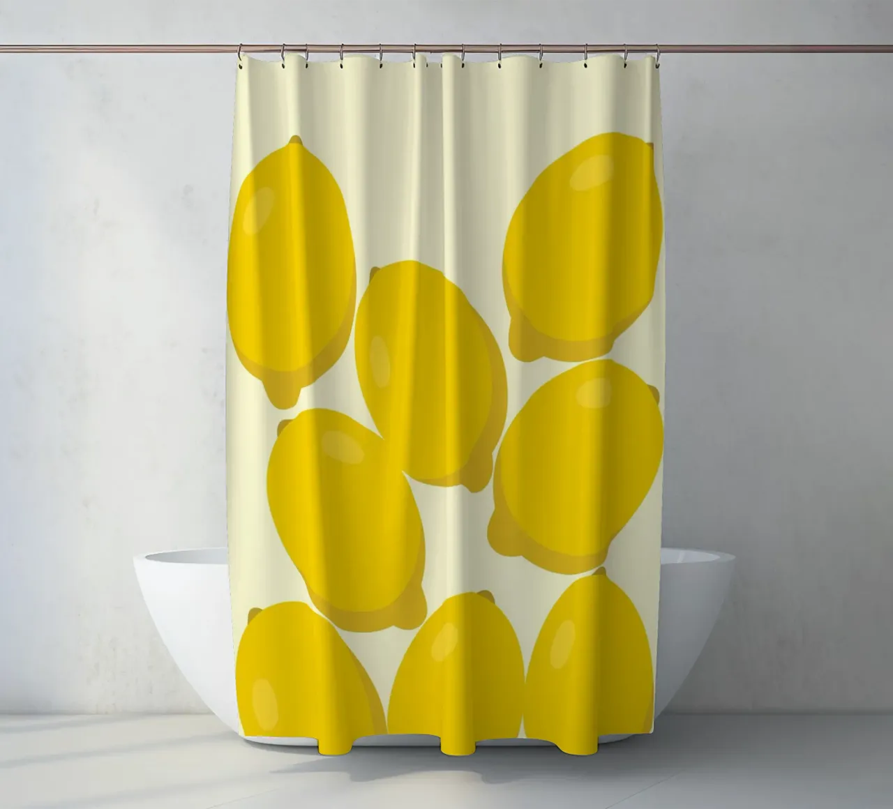 Lemon Stack Fresh douchegordijn van Studio Fun Boy