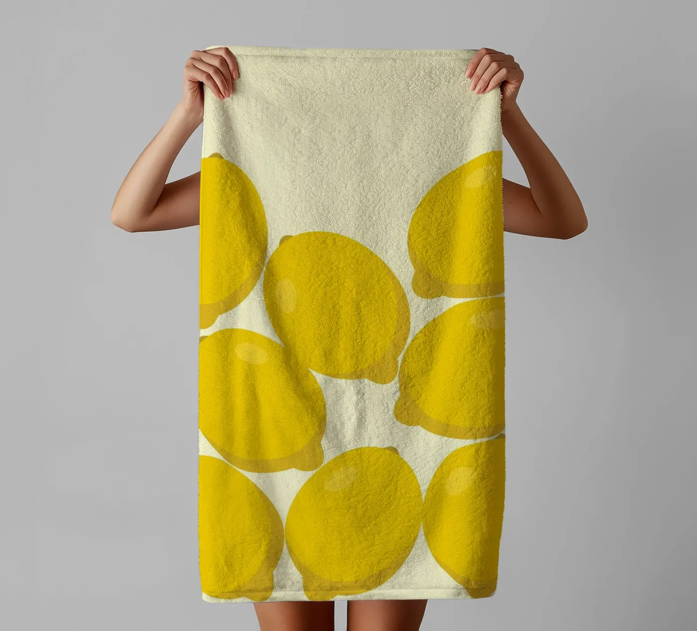 Zitronenstapel Frisch Handtuch von Studio Fun Boy