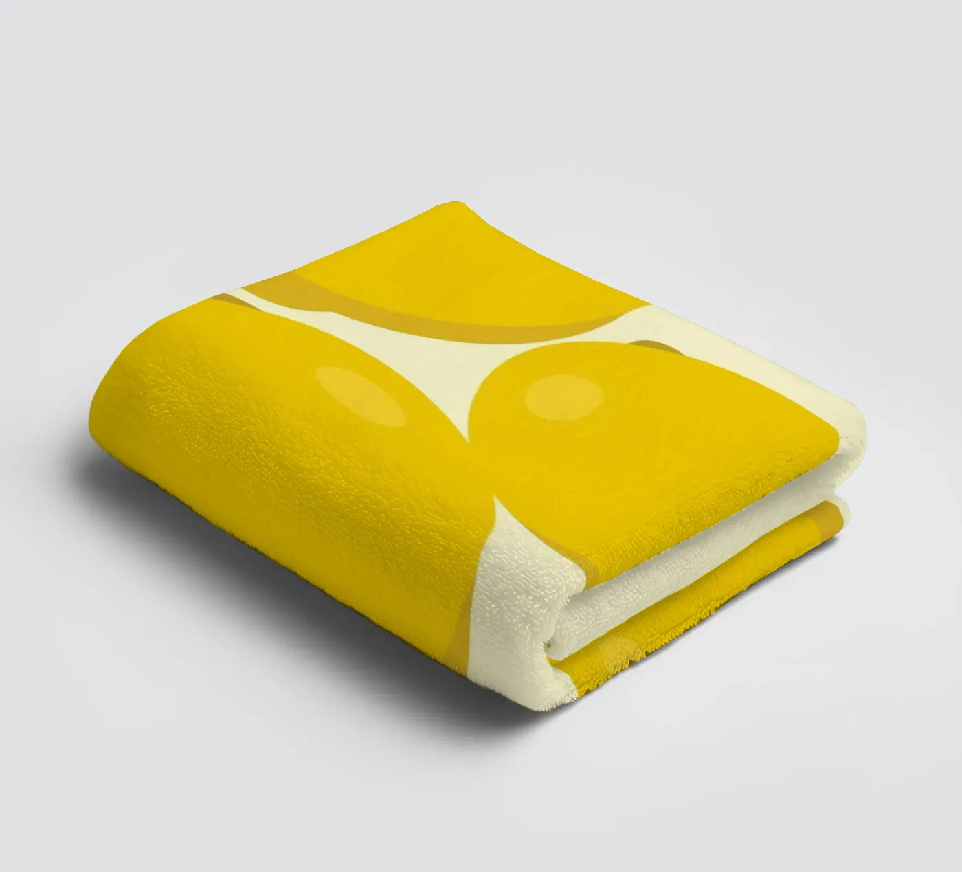 Zitronenstapel Frisch Handtuch von Studio Fun Boy